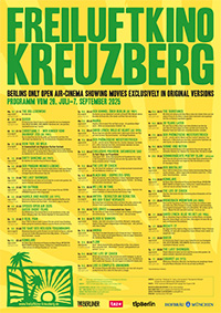  Freiluftkino Kreuzberg Flyer